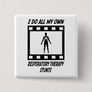 Respiratory Therapy Stunts Pinback Button