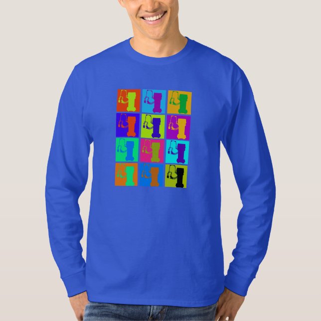 Respiratory Therapy T-Shirts 12 Ventilators Popart (Front)