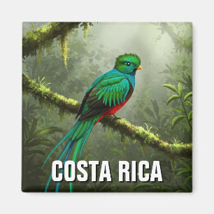 Resplendent Quetzal Monteverde cloud forest Magnet