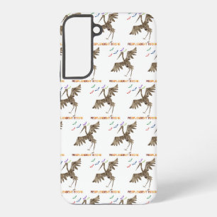 resplendent stork samsung galaxy s22+ case