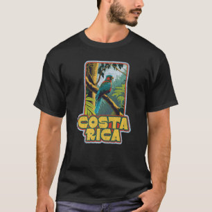 Resplent Quetzal Vintage 80s Costa Rica Distres T-Shirt