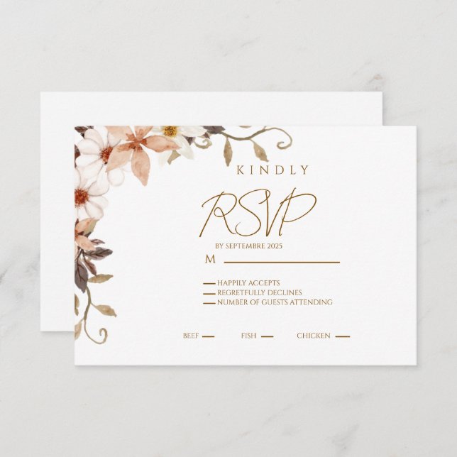 Response Card (Front/Back)