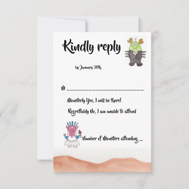 Response Card (Front)
