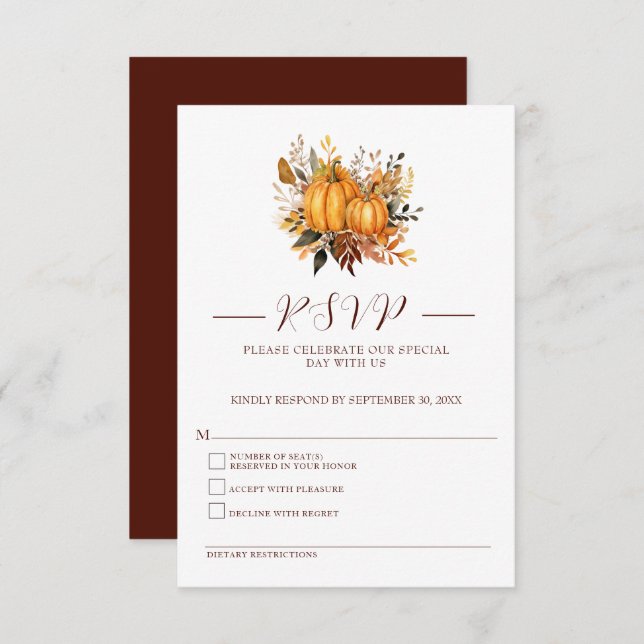 Response Card (Front/Back)