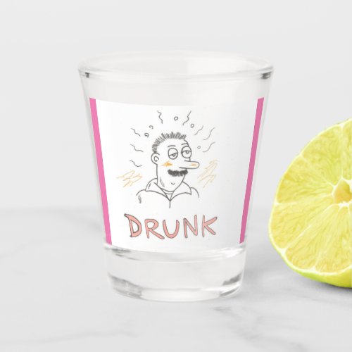 Responsible drinkers shot glass