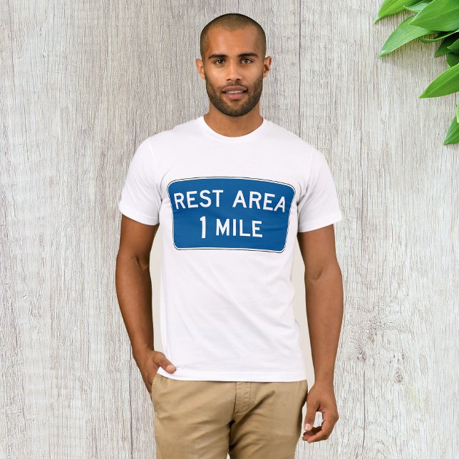 Rest Area Sign Mens T-Shirt (Creator Uploaded)