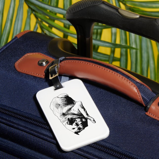 Rest, Fluid Margin Luggage Tag (Front Insitu 1)