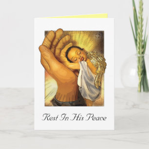 Rest In His Peace Holiday Card