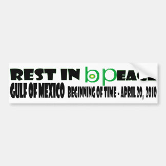Rest In Peace Bumper Sticker