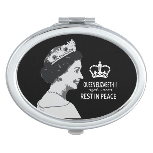 Rest In Peace Elizabeth Compact Mirror