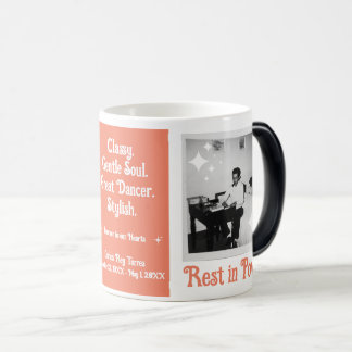 Rest in Peace Forever in Our Hearts Rest in Power Color Morph Mug