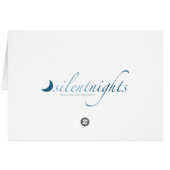 rest in peace funeral card (Back Horizontal)