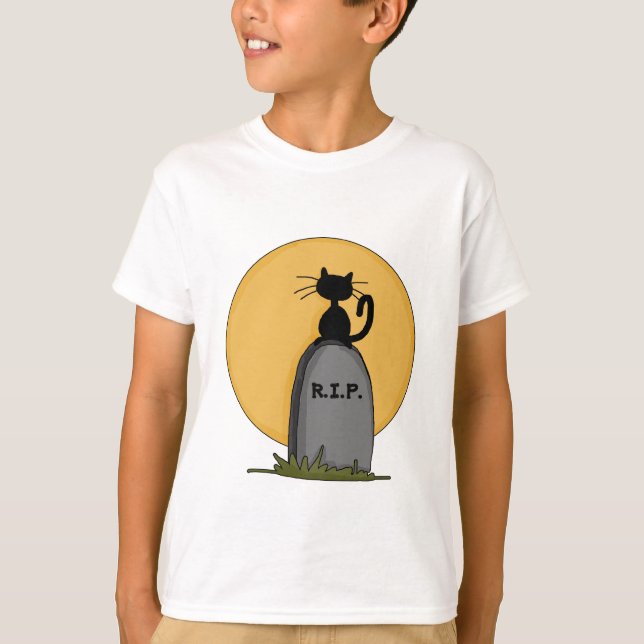 Rest in Peace Halloween Long Sleeve Shirt (Front)