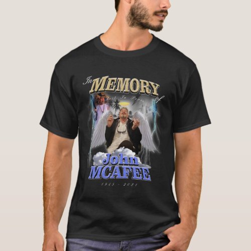 Rest in Peace John McAfee T_Shirt