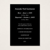 rest in peace tear drop (Back)