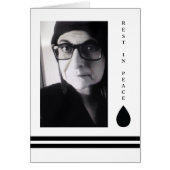 rest in peace tear drop (Front)