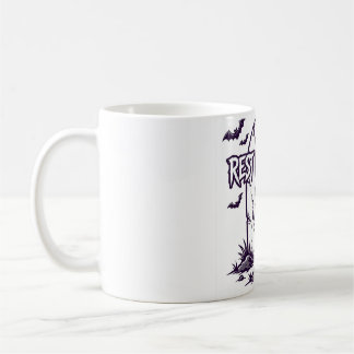 Rest In Pieces Skeleton Halloween Shirt Coffee Mug