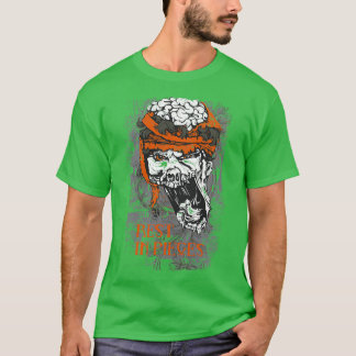 Rest in Pieces Zombie Skull T-Shirt