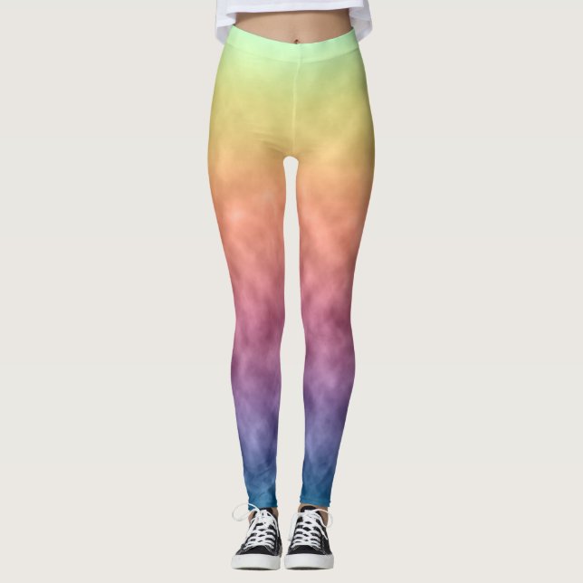 Rest in the Rainbow Leggings (Front)