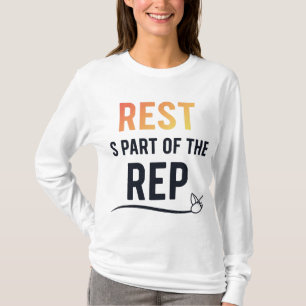 Rest Is Part of the Rep – Fox Tail Edition T-Shirt