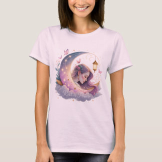Rest Is Power – Celestial Moon Goddess  T-Shirt