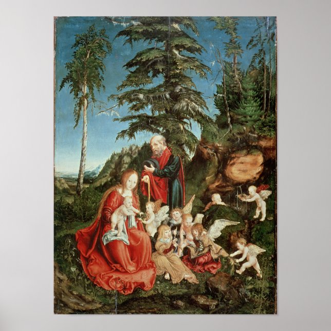 Rest on the Flight into Egypt, 1504 Poster (Front)