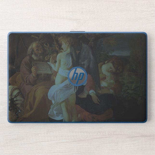 Rest on the Flight into Egypt (Caravaggio) HP Laptop Skin (Front)