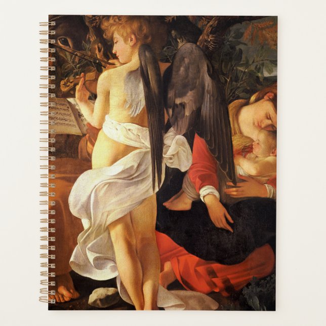 Rest on the Flight into Egypt (Caravaggio) Planner (Front)