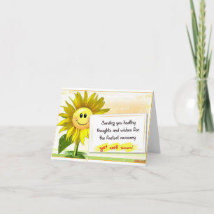 REST RELAX RECOVER-GET WELL SOON CARD