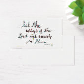 Rest Securely in Him (Desk)