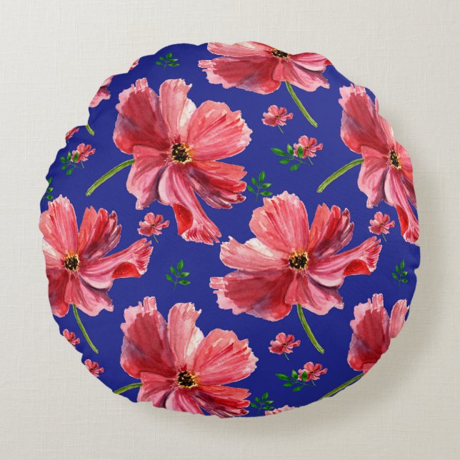 Rest your tired legs after a long day on a  round pillow (Front)