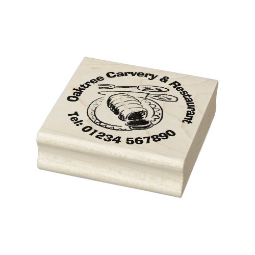 Restaurant Bistro or Carvery Business Rubber Stamp
