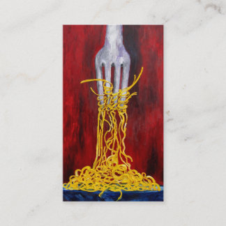 restaurant business card