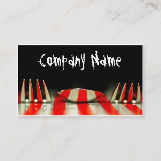 Customizable Restaurant Business Card