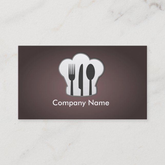Restaurant business card (Front)