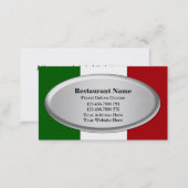 Restaurant Business Cards (Front/Back)