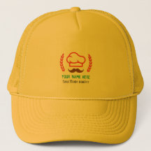 Restaurant Cap with Customized Logo