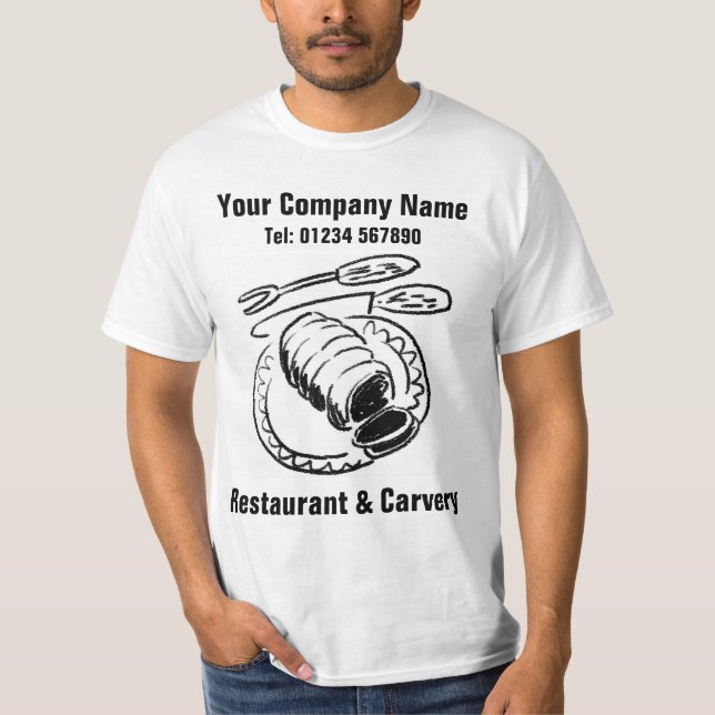 Restaurant & Carvery Diner T-Shirt (Front)