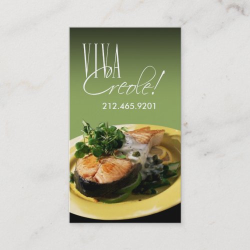 Restaurant Catering Eateries Cuisine Business Card