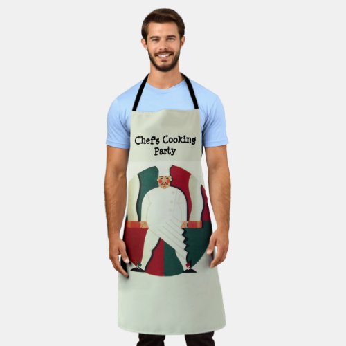 RESTAURANT CHEFS COOKING PARTY Culinary  Apron