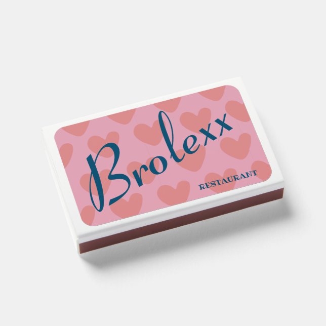 RESTAURANT CUSTOM  MATCHBOXES (Front Closed)