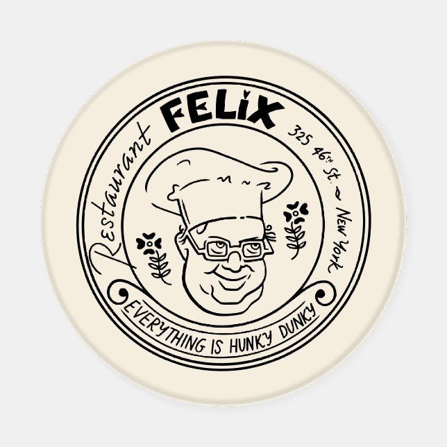 Restaurant Felix Coaster Set (Single)