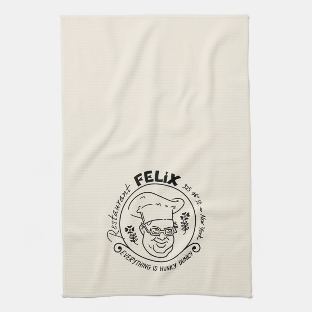 Restaurant Felix Kitchen Towel (Vertical)
