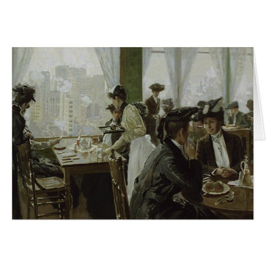 Restaurant in a Tall Building Cards (Front Horizontal)