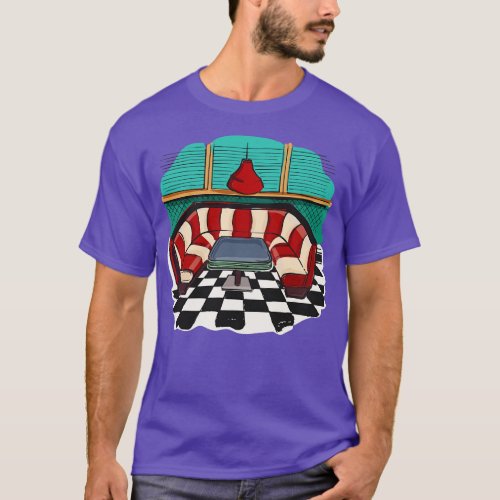 Restaurant Interior Design T_Shirt