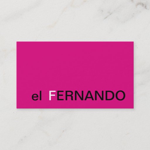 Customizable Restaurant Manager Business Card Simple Monogram