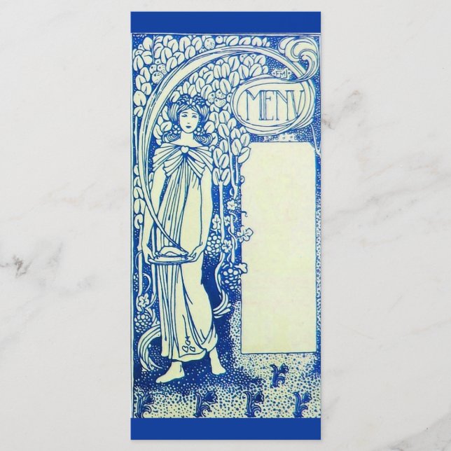 RESTAURANT MENU 2  RACK CARD (Front)