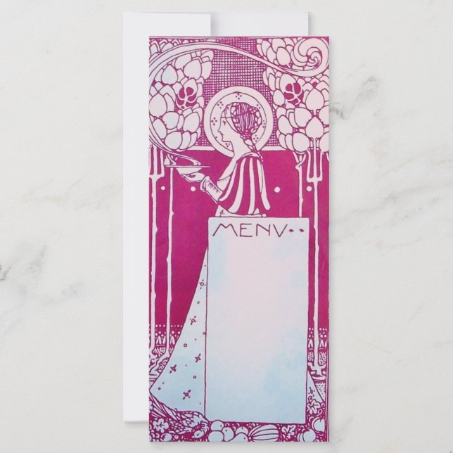 RESTAURANT MENU L RACK CARD (Front)