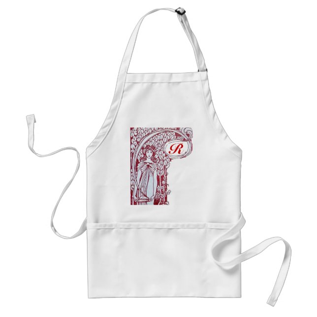 RESTAURANT MONOGRAM ADULT APRON (Front)