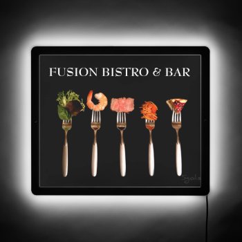 Restaurant Promotion Your Business Name  Led Sign by Susang6 at Zazzle